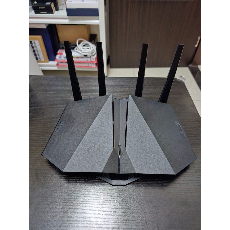 二手ASUS 華碩 RT-AX82U V2 AX5400 WiFi 6 電競路由器