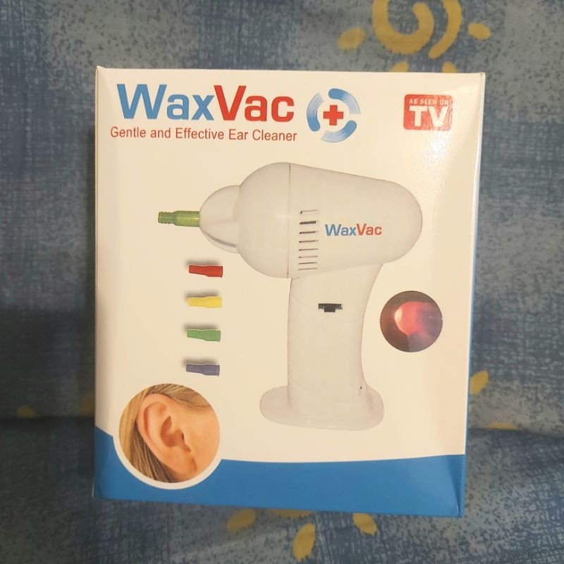 ‼️保證蝦皮最低價‼️全新現貨 美國WaxVac 萬用電動吸耳器 自動吸耳器 電動掏耳機 自動掏耳機 清耳器 吸耳機