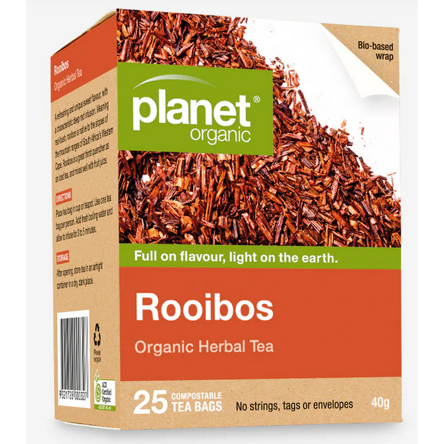 Planet Organic Rooibos 25 Teabags - Certified Organic 南非國寶茶