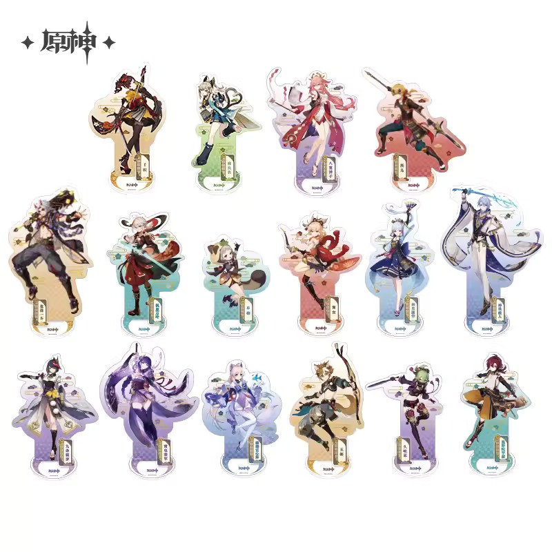 原神 現貨 稻妻城 主題系列人物立牌 雷電將軍 神里綾人 官方 周邊 週邊 米哈遊 miHoYo