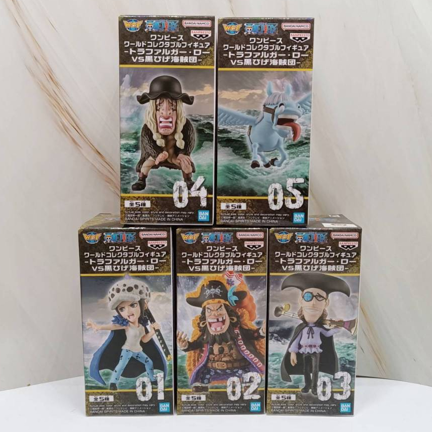 海賊王 WCF 羅 VS 黑鬍子海賊團 vol.1 羅 黑鬍子 範·奧卡