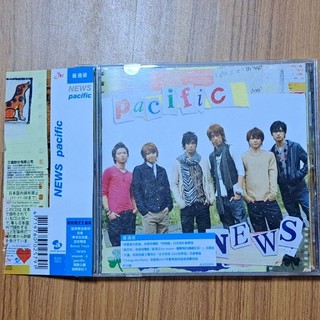 日本團體 傑尼斯 NEWS pacific 單曲CD 台版普通盤 附側標