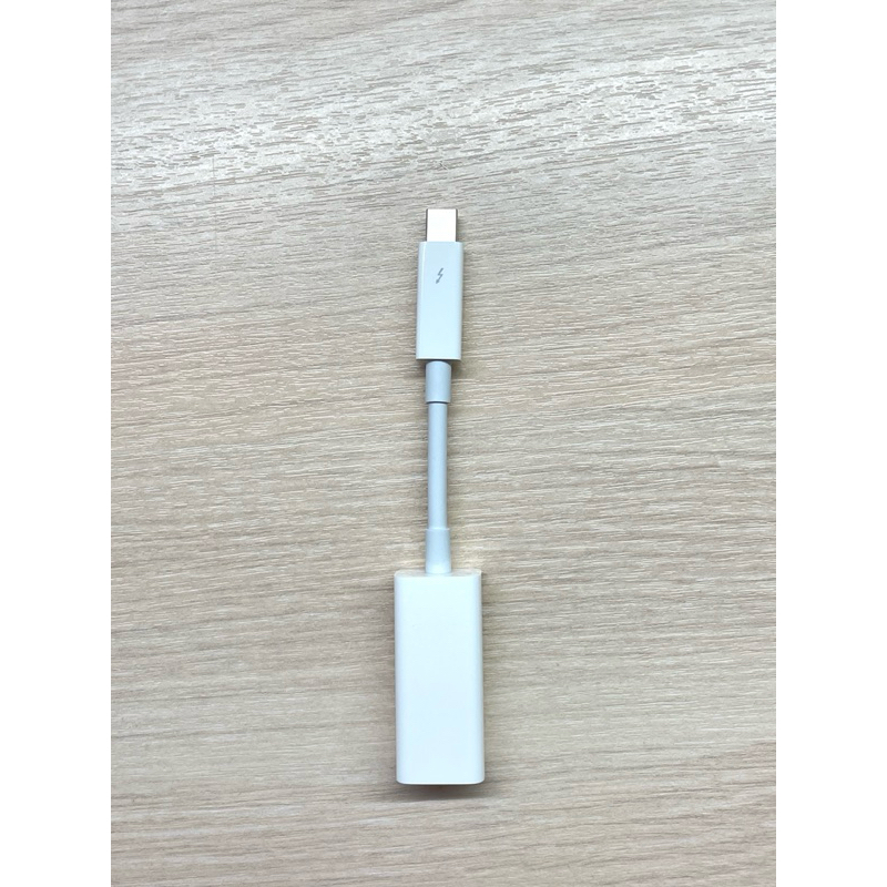 【全新未使用】Apple Thunderbolt 對 Gigabit 乙太網路轉接器 A1433
