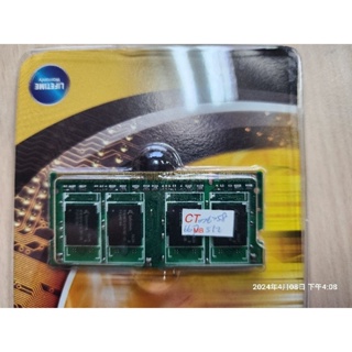 Transcend創見DDR2-667 512MB S/N：KB0706DDR2667512 RAM 記憶體 筆記型電腦