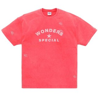 【PARAGRAPH】S11 NO.19 WONDERS SPECIAL TEE 破壞 短T (RED 紅色) 化學原宿
