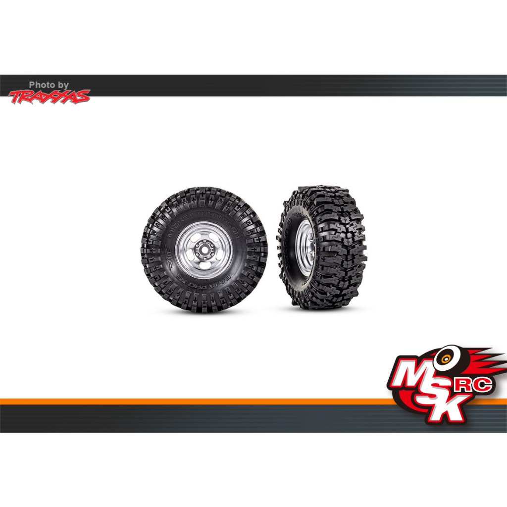 ~MSK RC~ Traxxas 編號9872 原廠加大胎 2.4x1.0"(1/18 TRX4M F150)