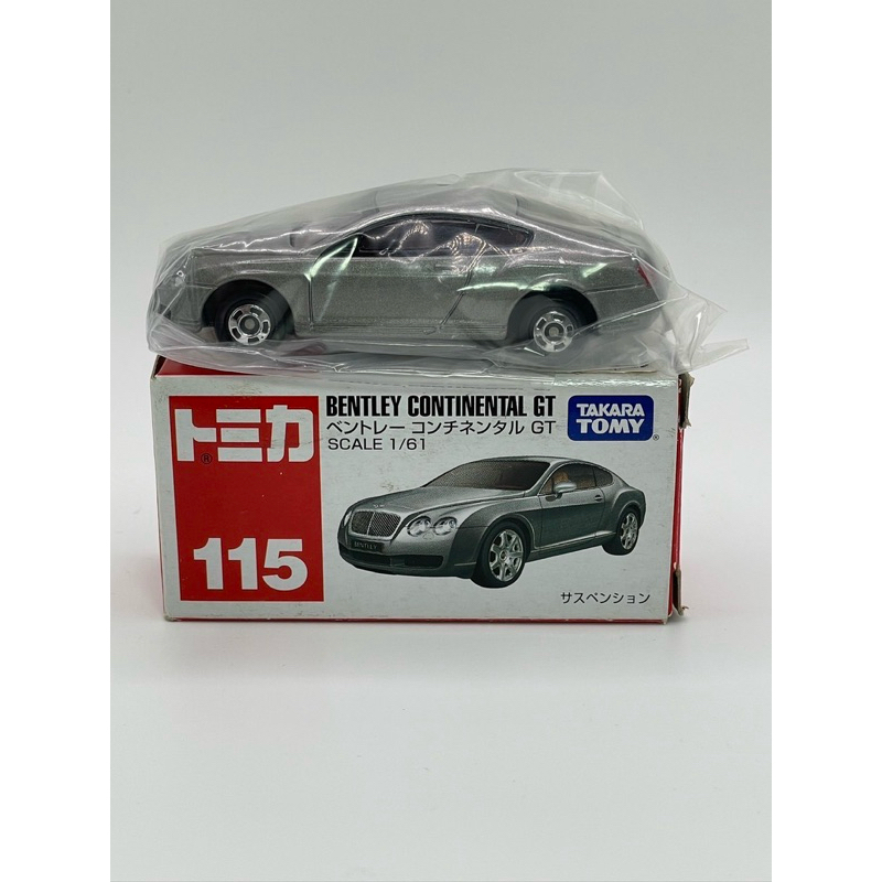 TOMY TOMICA NO. 115 BENTLEY CONTINENTAL GT