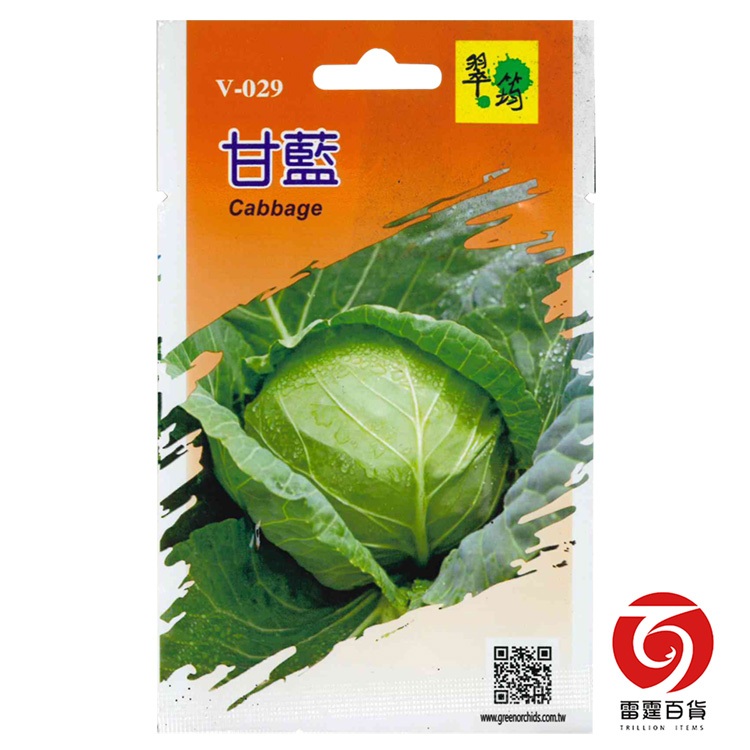 V029甘藍/蔬菜種子/青菜種子/高麗菜/雷霆百貨