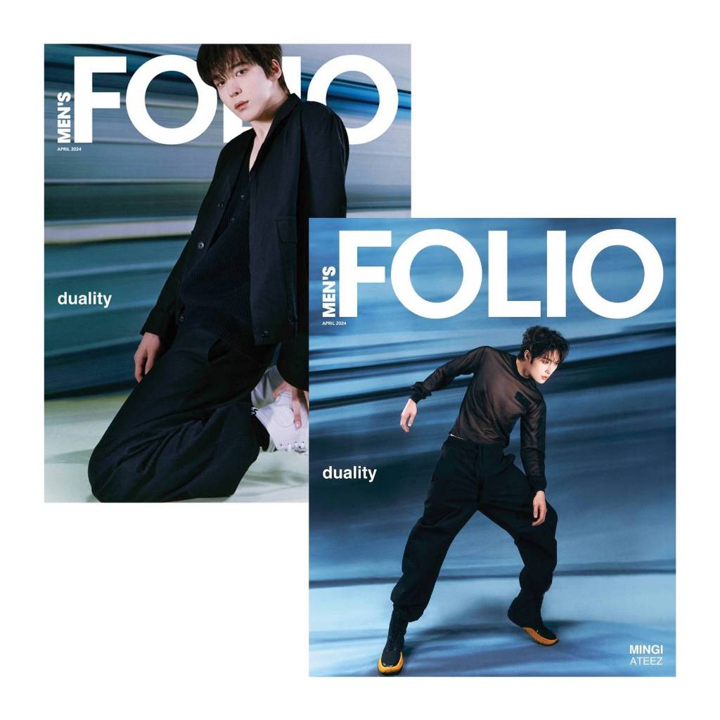 KPM-現貨 Men's folio (Singapore) 4月號 2024 兩款 封面 ATEEZ-潤浩、旼琦 新加坡代購 Korea Popular Mall - 韓國雜誌周邊專賣店