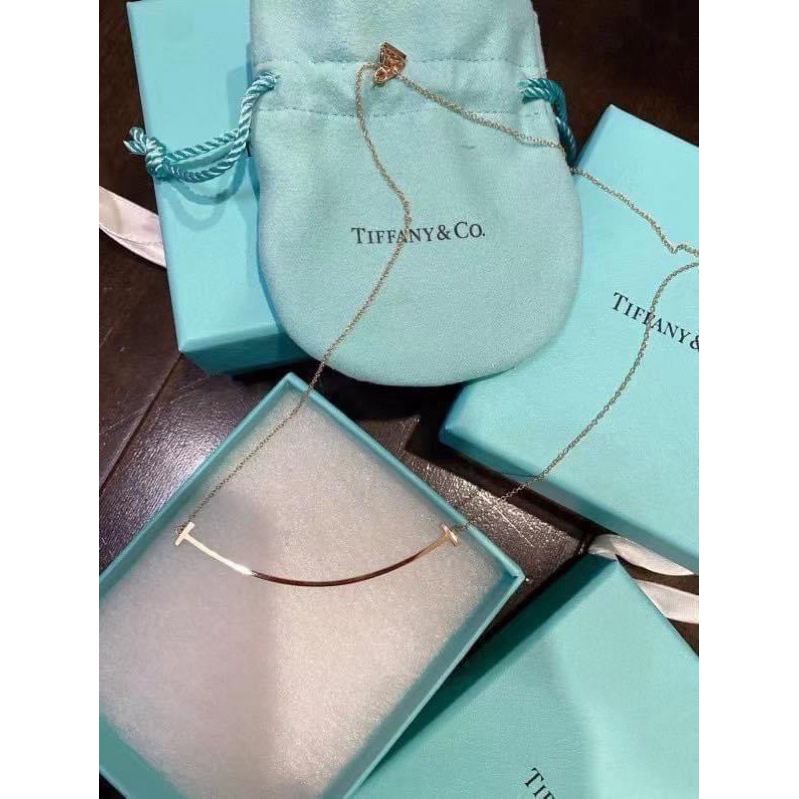 在台現貨🧡39800 Tiffany &amp; CO. 18k金 超人氣微笑大款項鍊