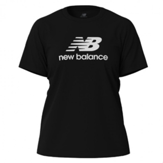 New Balance 女款 黑色 休閒 舒適 短袖 上衣 女圓領 WT41502BK Sneakers542