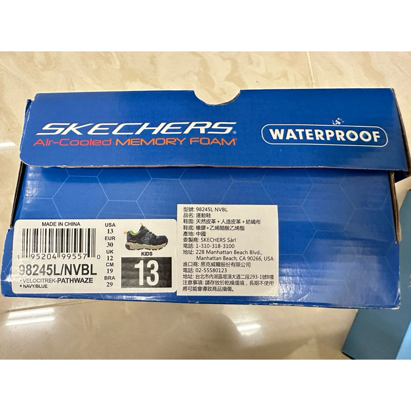 Skechers 童鞋 19cm 防水