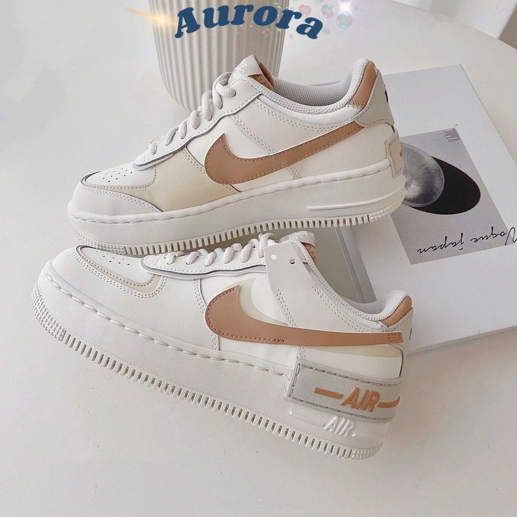 Nike Air Force 1 Shadow AF1 馬卡龍 奶油色 CI0919-116 粉綠 CI0919-117