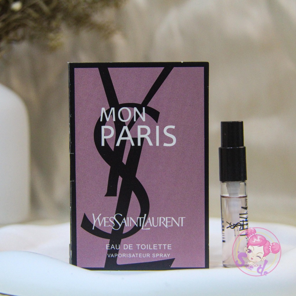 YSL 我的巴黎（反轉巴黎） Mon Paris 女性淡香水 2ml 全新 小樣