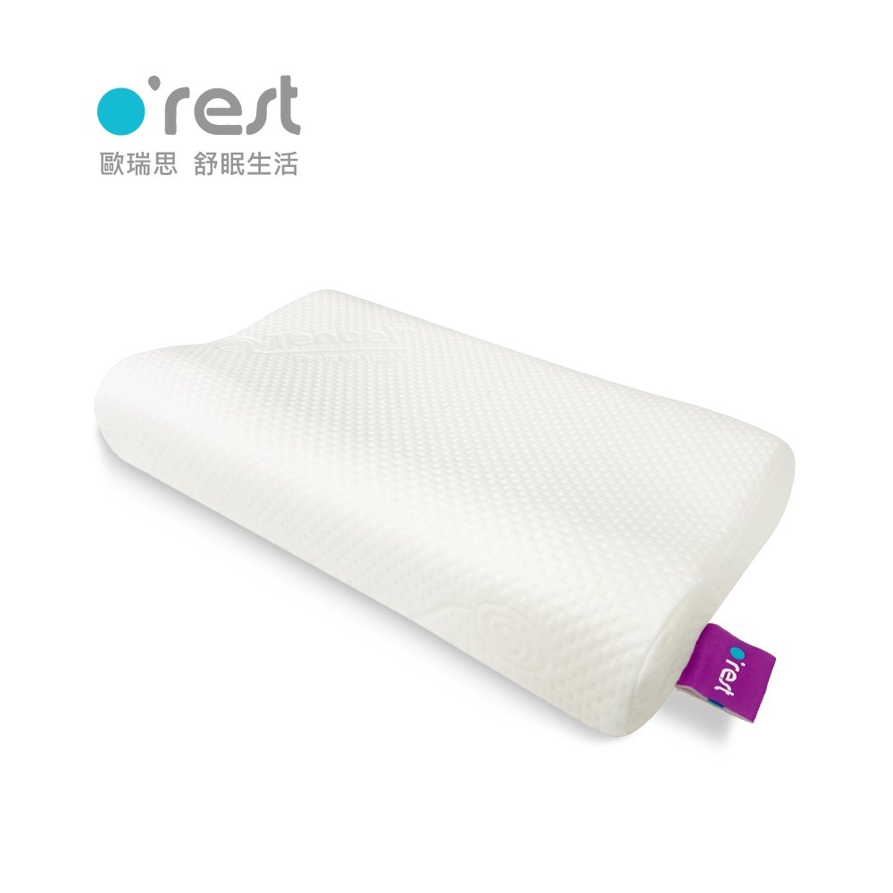 【 o'rest 歐瑞思 】 可調節兒童記憶枕(可調整高度 抗菌枕芯 低溫感記憶棉 100D高密度支撐性天絲針織外布套)