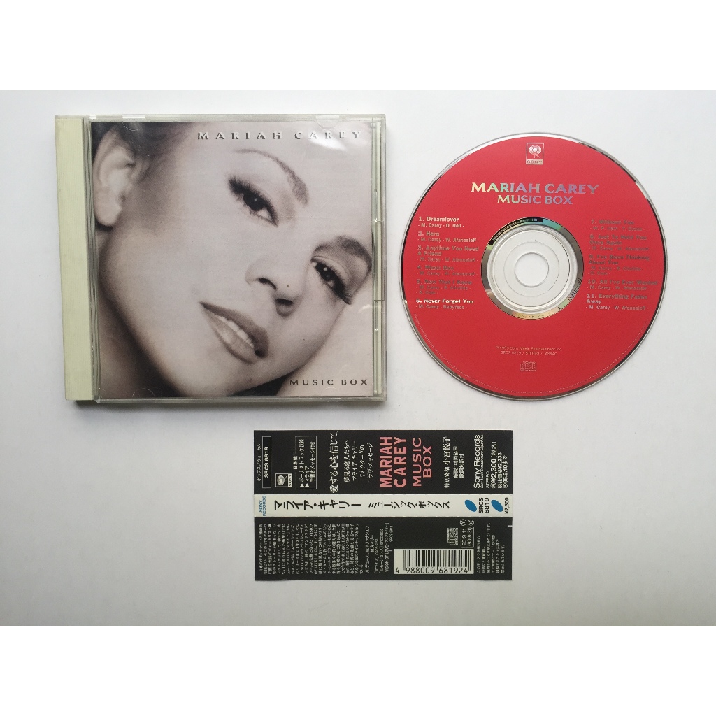 瑪麗亞·凱莉 Mariah Carey – Music Box（CD 日盤）