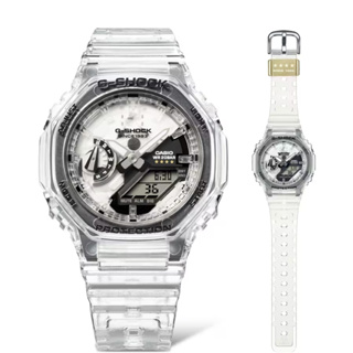 <秀>CASIO專賣店公司貨附保證卡及發票 G-SHOCK40周年專為女性所設計透明錶帶GMA-S2140RX-7A