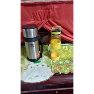 THERMOS 真空不鏽鋼悶燒罐 750cc 太和工房 水壺TR55 黃色500cc太和已售