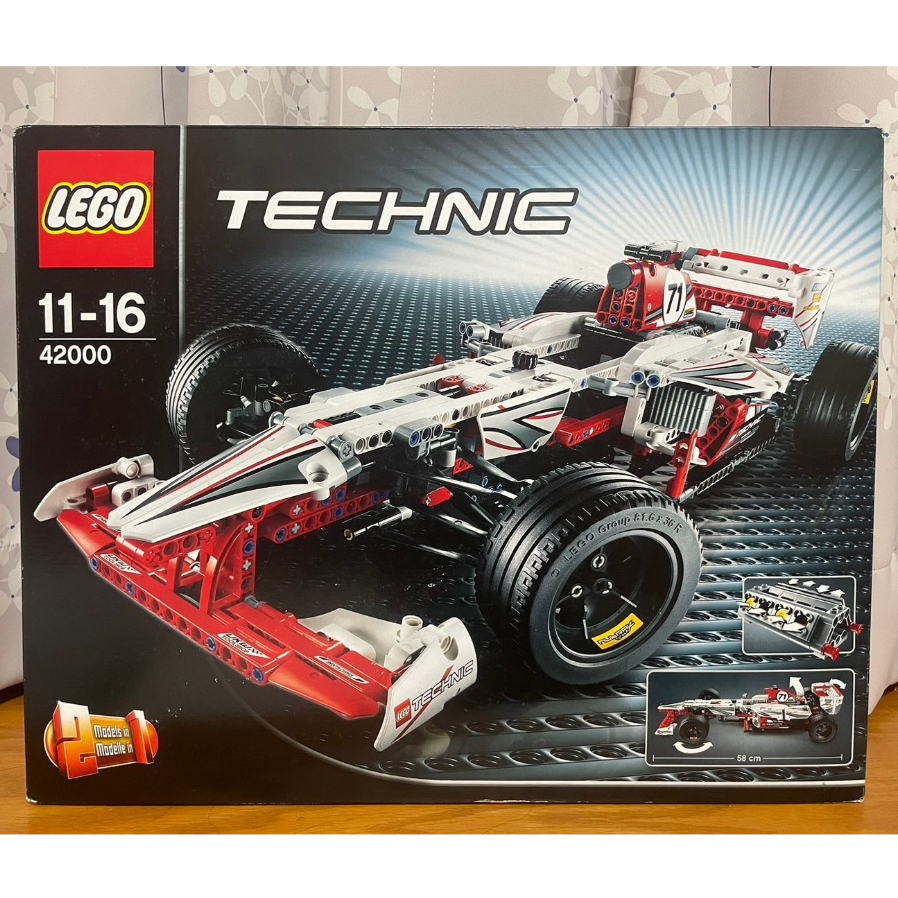 【椅比呀呀|高雄屏東】LEGO 樂高 42000 科技系列 F1方程式賽車 Grand Prix Racer 絕版