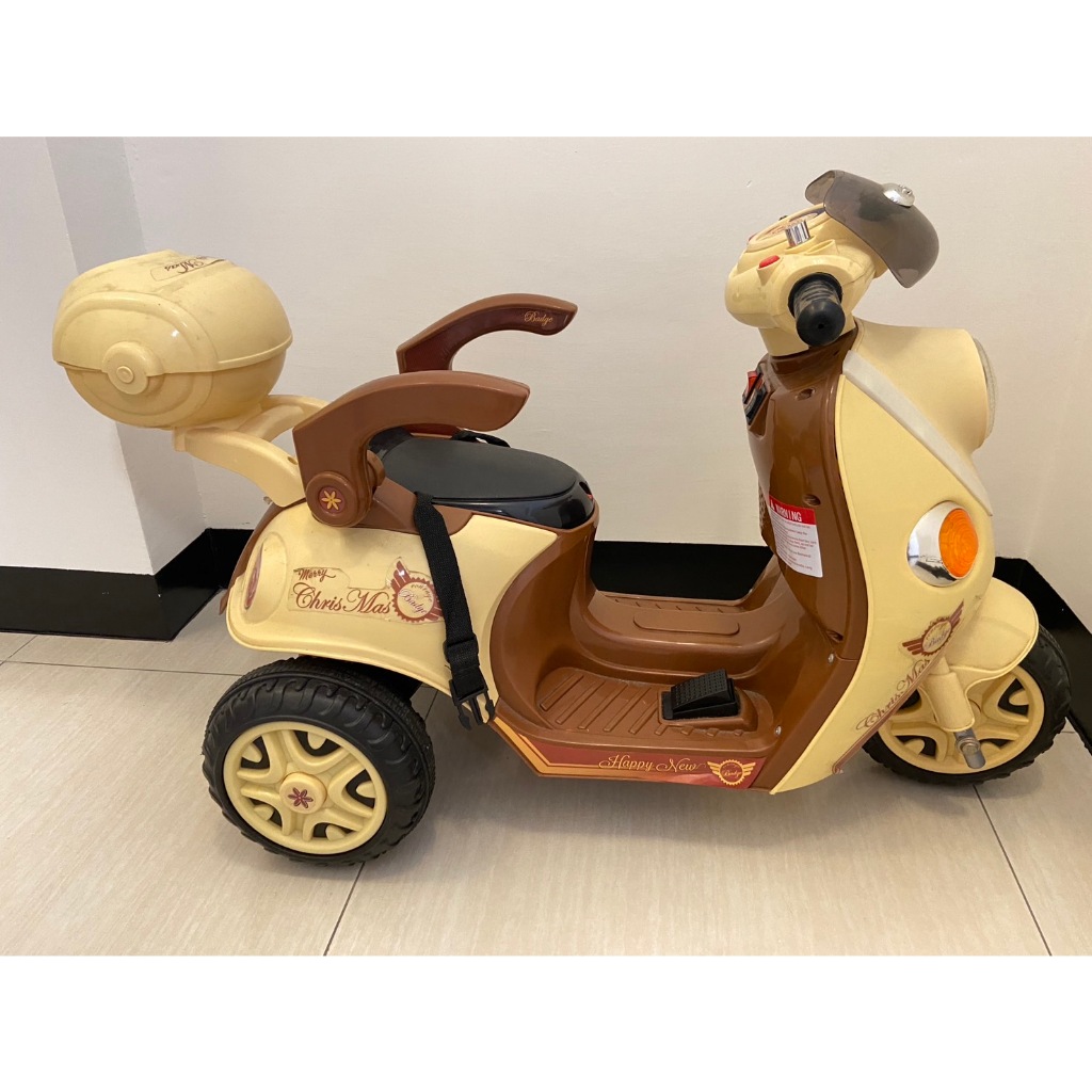 【二手】 黃色 兒童 幼兒 電動 摩托車 電動玩具車 迷你摩托車 騎乘玩具 電動車 玩具車 電動摩托車