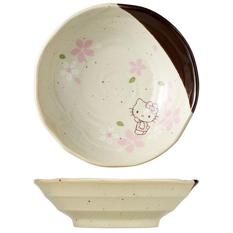 hello kitty 日本製 美濃燒陶瓷盤 4973307631559