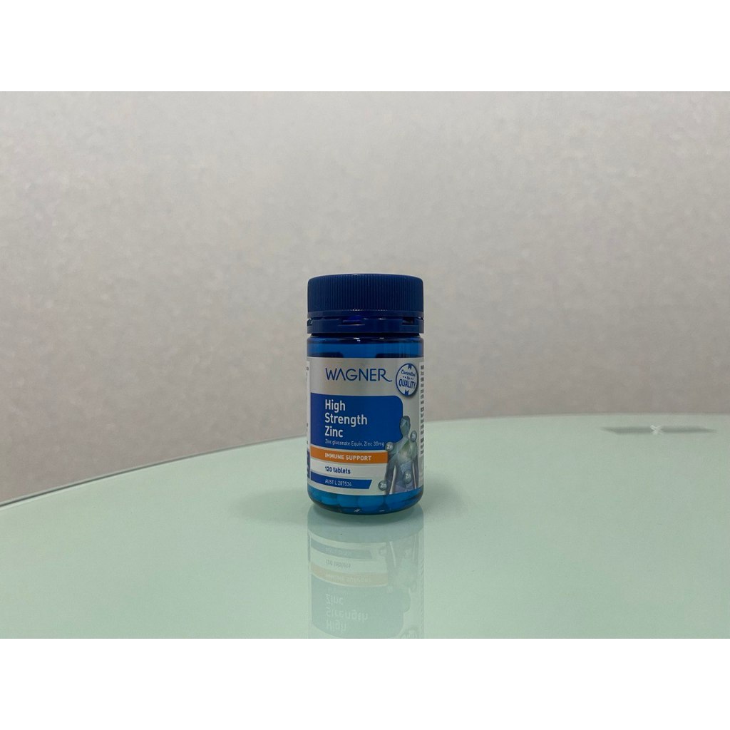 Wagner High Strength Zinc 120 Tablets 高強度鋅