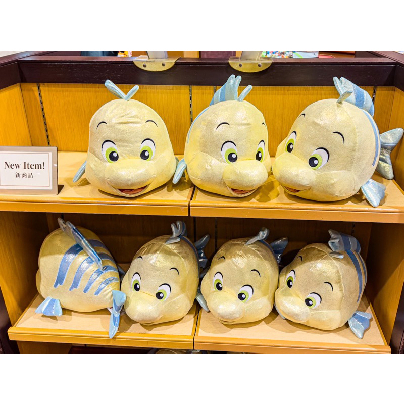 ⭐4/11新品上市⭐ 日本 迪士尼 海洋樂園 小美人魚 小比目魚 新品預購 布偶 50cm