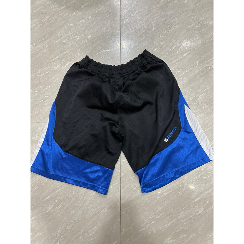 [二手] 籃球褲 AND1 黑藍色 無抽繩 有彈力帶 S號 約為Uniqlo M號 褲長55公分