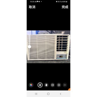 高價收購110v冷氣～二手中古大同0.8噸窗型冷氣，110v，保固3個月，型號TW-201DJ，大戶藥師二手中古家電