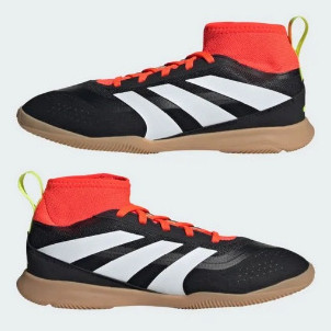 ADIDAS PREDATOR LEAGUE SOCK IN J 中童 黑色 室內 足球鞋 IG5447【S.E運動】