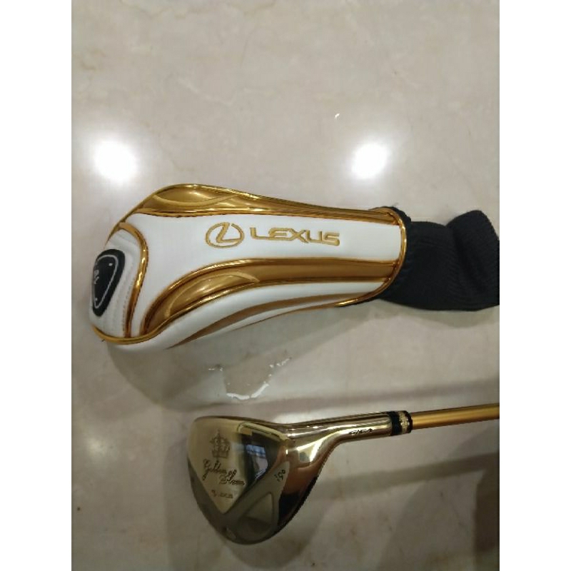 二手極新 LEXUS X Golden Slam Hi7（19度 桿身SR） 高爾夫球鐵木桿 雞腿桿 混血桿
