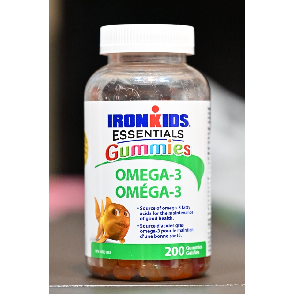 限時特價🇨🇦加拿大直寄Iron Kids Gummies  Omega-3 兒童魚油軟糖 200粒