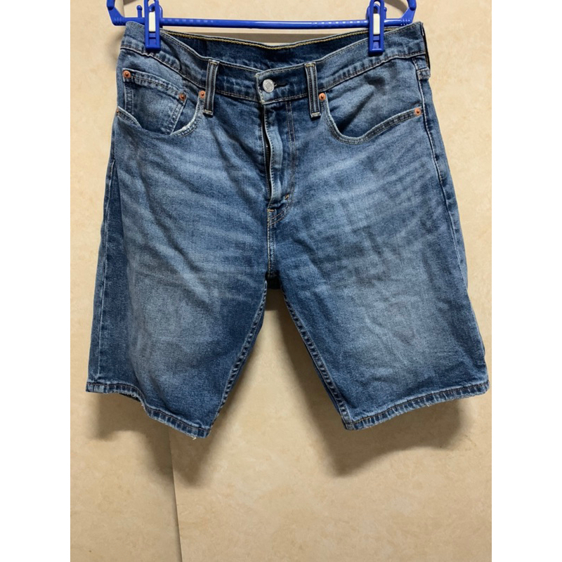 LEVI’S 502 W34牛仔褲 牛仔短褲 彈性牛仔褲 彈性牛仔短褲