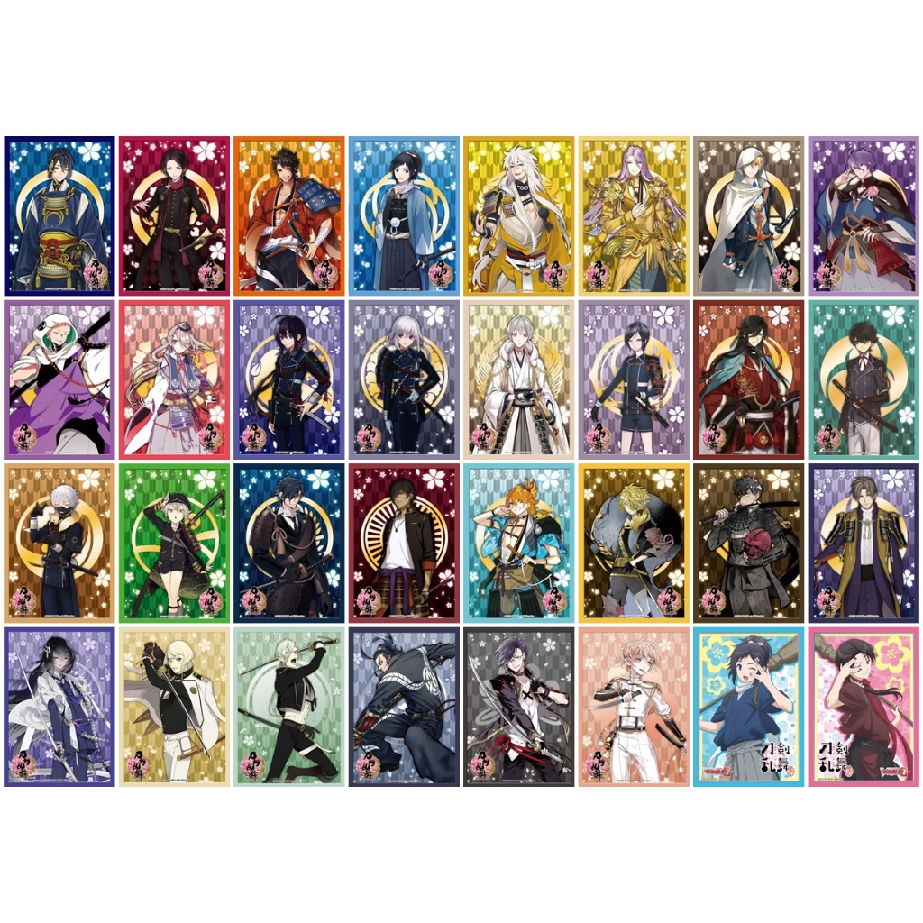 【單張卡套】刀劍亂舞．三日月宗近 鶴丸國永 燭台切光忠 壓切長谷部…等．32款