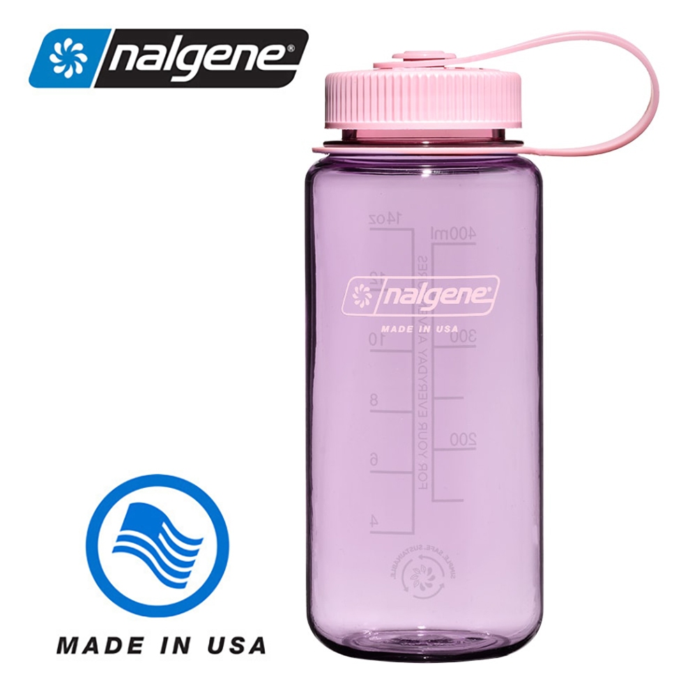 【Nalgene 美國】寬口水瓶 運動水壺 500cc 櫻花 (2020-3216)