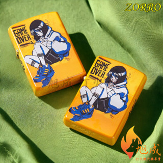 【旭成2】《預購》正品 ZORRO 佐羅 ZT068 天才少女 3D彩繪 煤油打火機 打火機 防風打火機 復古 068