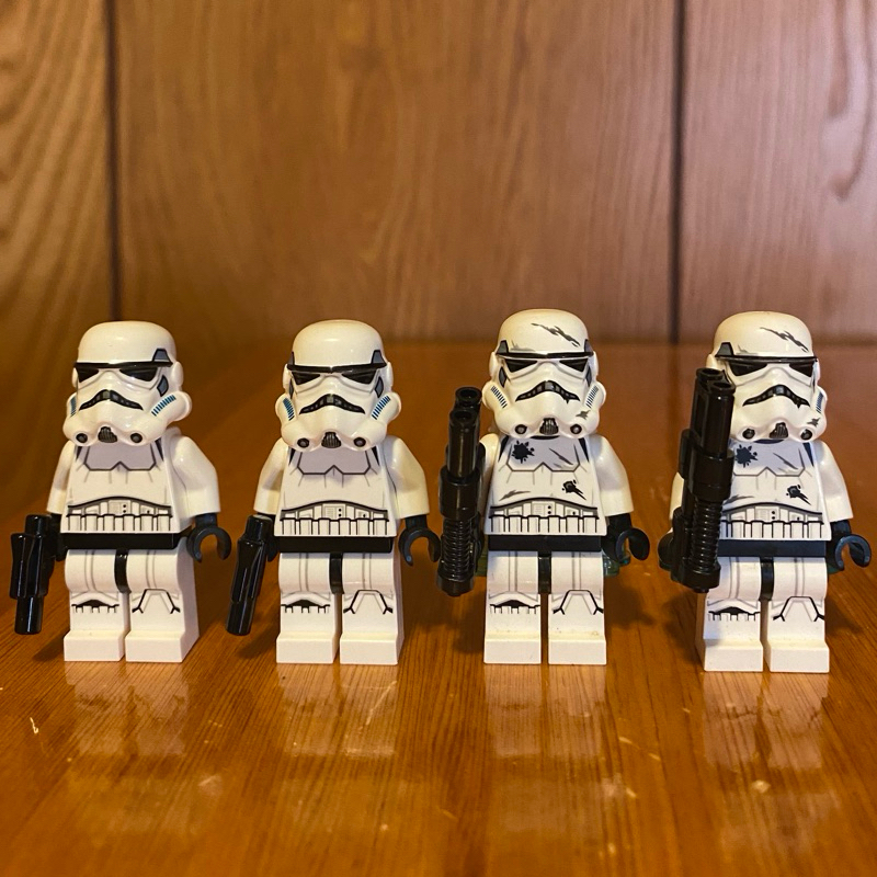LEGO 樂高 星際大戰人偶  暴風兵 白兵  含槍  75159 75055 75165 75134