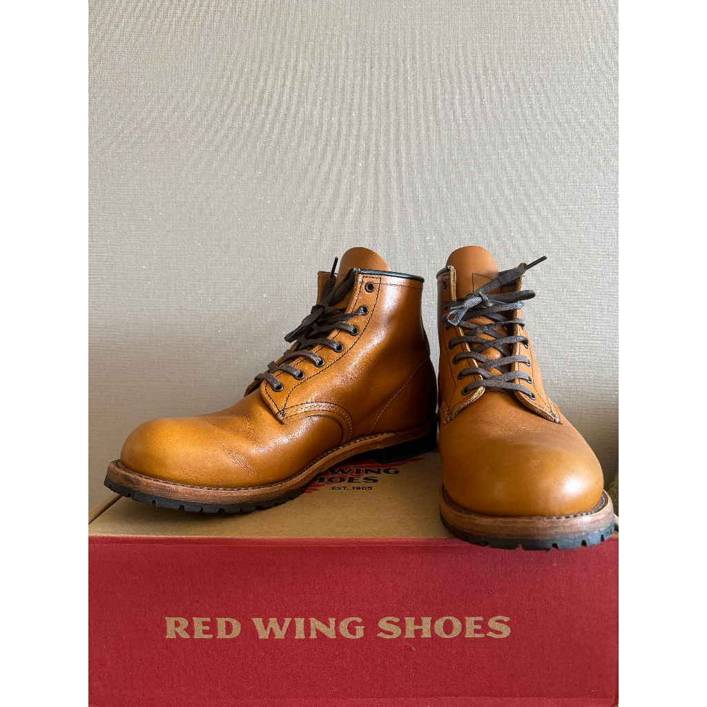 二手 red wing 9013 beckman 美製落日金黃色紳士靴