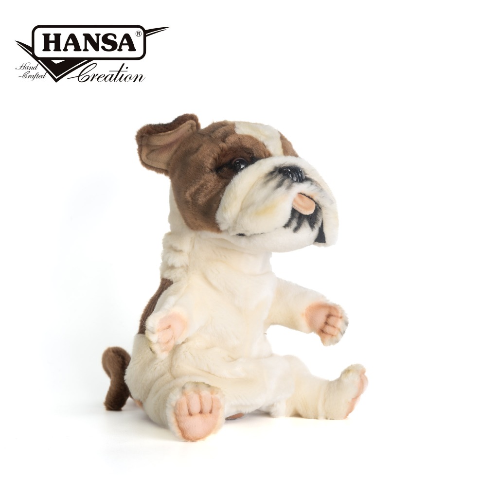 Hansa 8448-英國鬥牛犬手偶26公分高