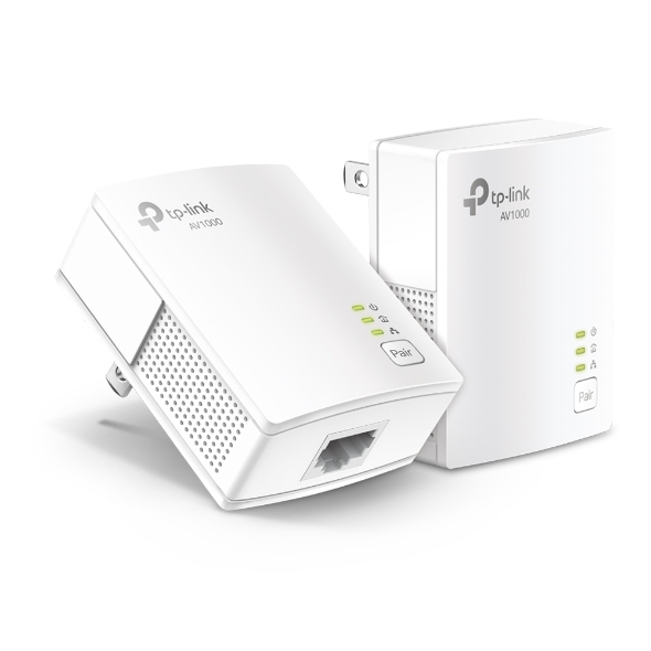 TP-Link TL-PA7017 KIT AV1000 Gigabit 乙太網路 高速電力線網路橋接器雙包組(KIT)