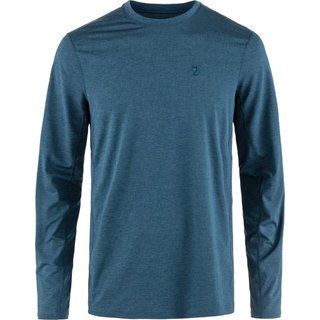 Fjallraven 北極狐 Abisko Day Hike LS M 男款長袖排汗衣 F12600214-534 靛藍