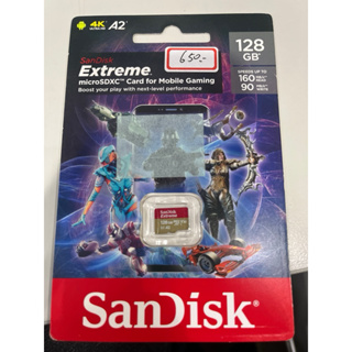sandisk 128GB 160/90高速記憶卡switch遊戲機專用