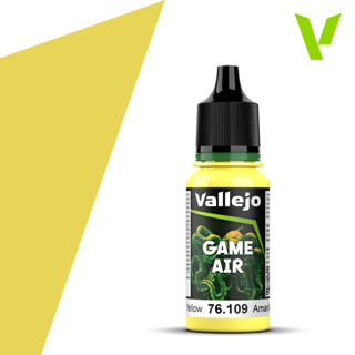 EGB👍Vallejo 遊戲噴塗色 Game Air 76109 劇毒黃色 Toxic Yellow 17ml