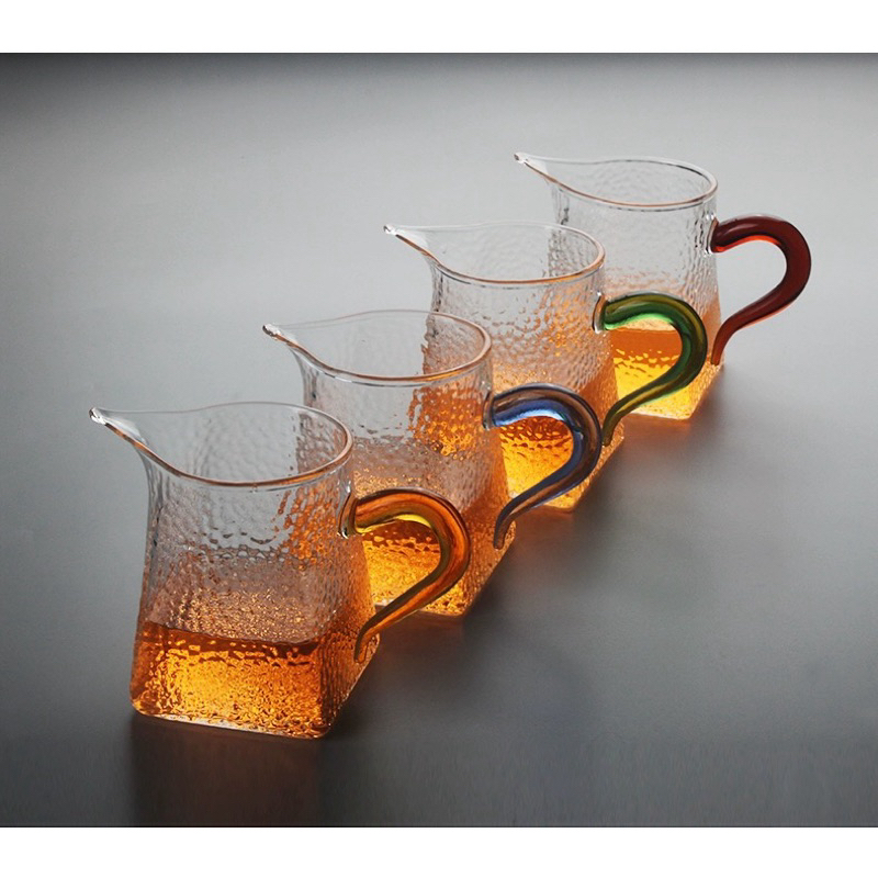 台灣現貨 玻璃造型茶海玻璃茶海 茶具 泡茶 茶海 玻璃茶具 茶杯 茶壺 高山茶 茶水分離 茶葉