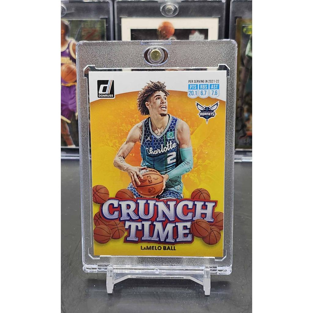 T25-177 球弟 LaMELO BALL CRUNCH TIME 小特卡 #球三 #黃蜂 #新人王