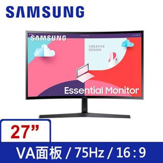 (聊聊享優惠) 三星SAMSUNG 27吋S27C366EAC 曲面顯示器(台灣本島免運費)