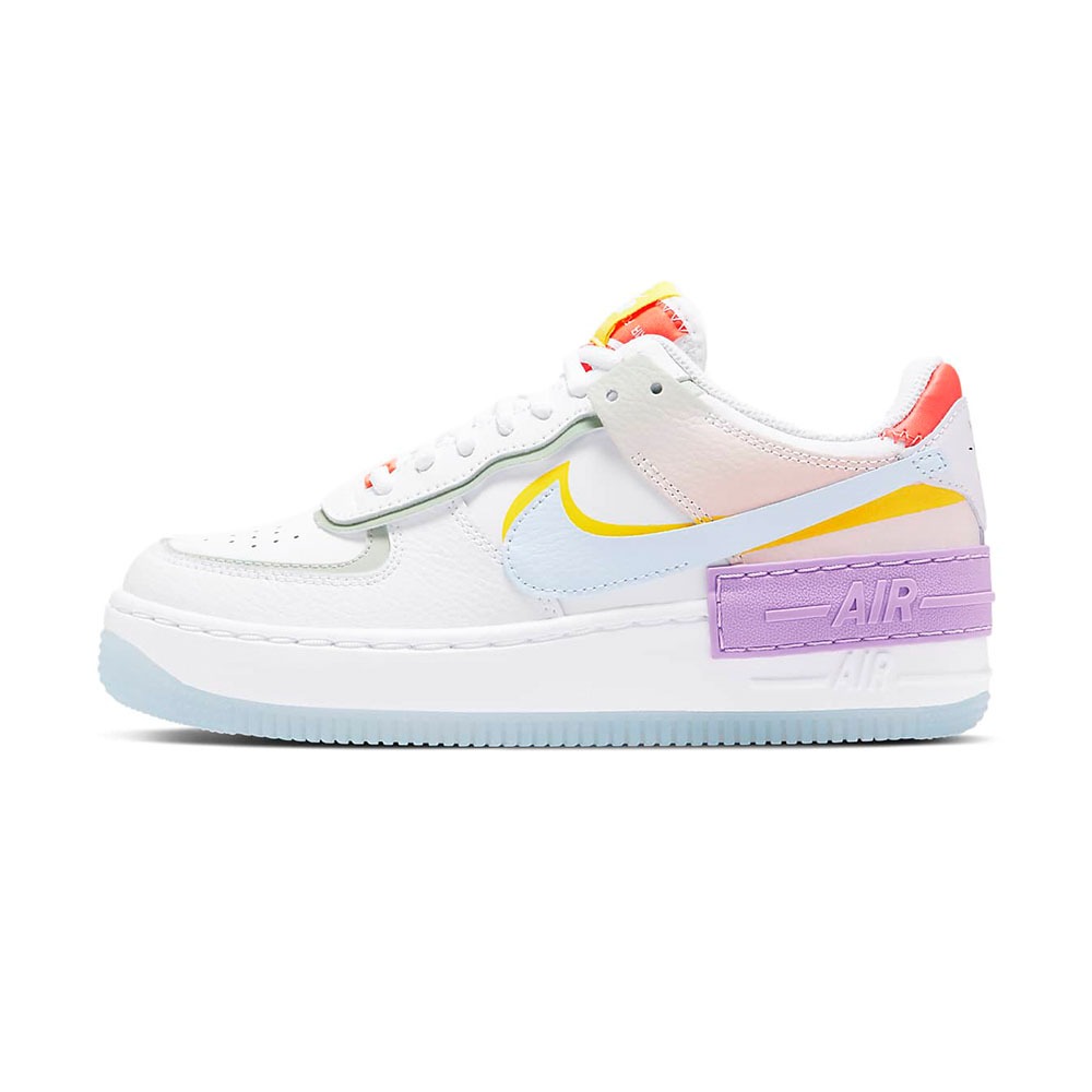 Nike Air Force 1 Low Shadow 女 彩色 馬卡龍 低筒 AF1 休閒鞋 CW2630-141