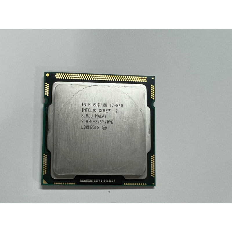 電腦雜貨店～intel Core i7-860 1156腳位 二手良品 $250