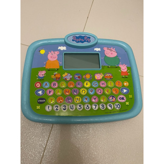 二手近新玩具-Vtech 粉紅豬小妹 佩佩豬 Peppa pig -互動學習小平板