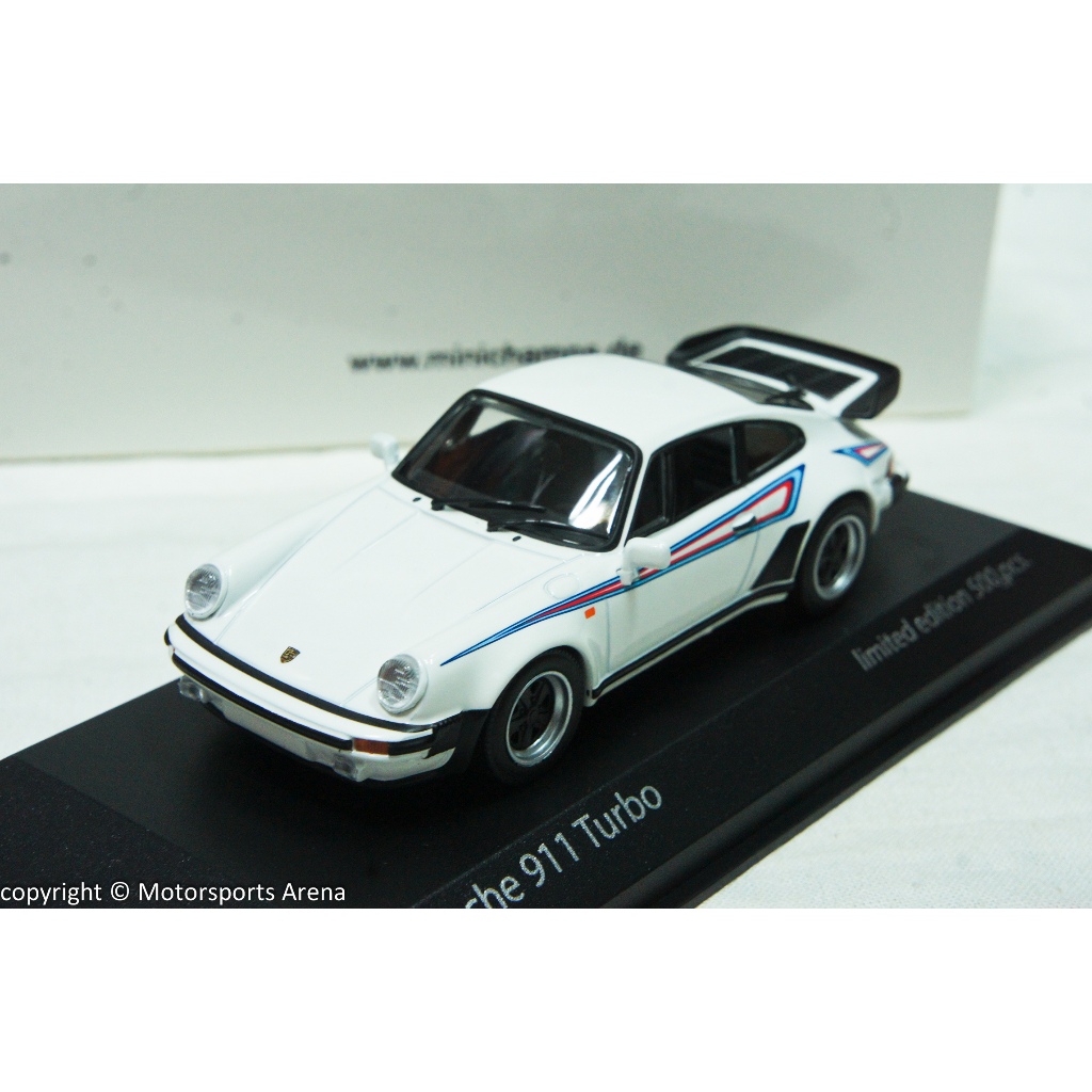 【現貨特價】1:43 Minichamps Porsche 911 930 Turbo Martini 1976